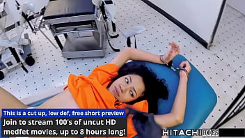 Sexual deviant gets mandatory hitachi orgasms from doctor tampa yasmine woods