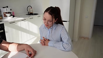 Fucked a young teacher straight during class on her desk