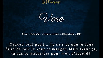 Vore french audio porn joi giantess