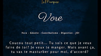 Vore french audio porn joi giantess