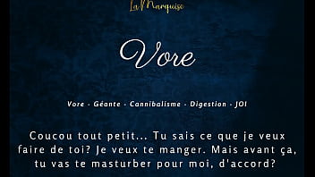 Vore french audio porn joi giantess