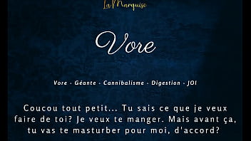 Vore french audio porn joi giantess