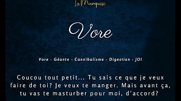 Vore french audio porn joi giantess