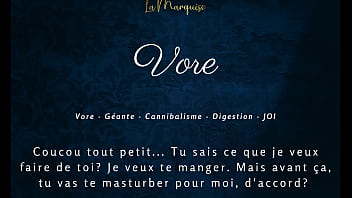Vore french audio porn joi giantess