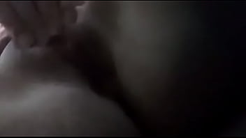 A chick is playing with her pussy and body 2