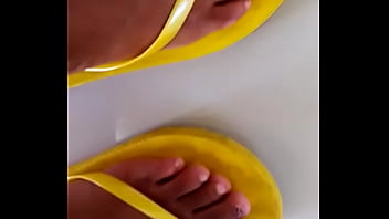 Shaz is teasing and playing with her beautiful feet
