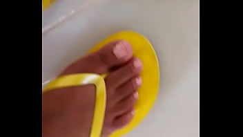 Shaz is teasing and playing with her beautiful feet