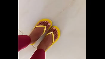 Shaz is teasing and playing with her beautiful feet