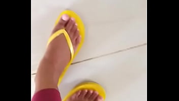 Shaz is teasing and playing with her beautiful feet