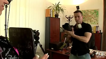 Fantastic brunette's hot blowjob