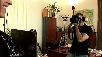 Fantastic brunette's hot blowjob