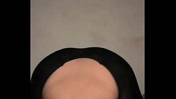 Muslim hijab tease goes full anal slut mode – arab girl spreads her big ass wide like a whore