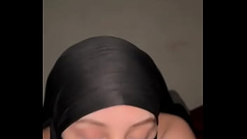 Muslim hijab tease goes full anal slut mode – arab girl spreads her big ass wide like a whore