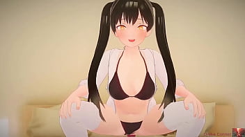 She found you sleeping and slipped on it by accident