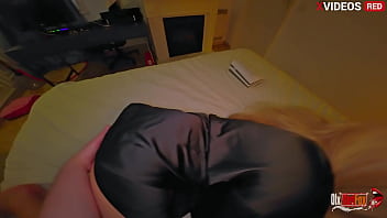 Stepson couldn't get past stepmother and gives her dick for testing