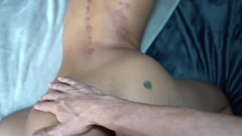 I meet my step brother's girlfriend in the shower and we end up fucking