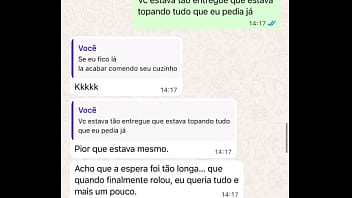Casada Novata Me Mandando Mensagem Após Sua Primeira Experiência Com Comedor Realizando O Fetiche Do Corno thumbnail