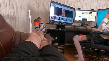 Daddy catched that i make porn