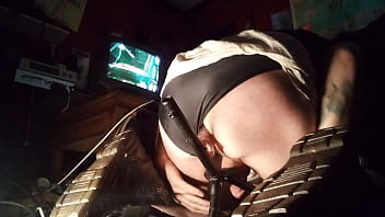 Hot Crossdressing Gentleman Sits On Dildo While Wearing Women's Underwear thumbnail