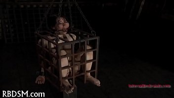 Hard drubbing for masked babe