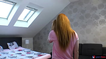 Taboo threesome for yoga ginger girl