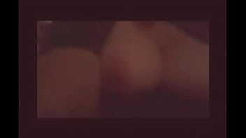 Tits out while she gets off