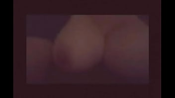 Tits out while she gets off