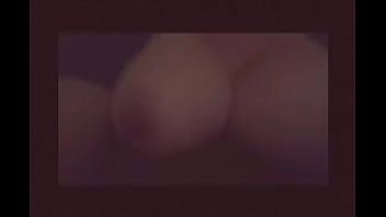 Tits out while she gets off