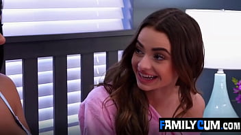 Alice brings nikki up to speed with their hot family tradition familycum