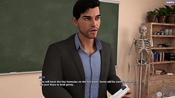 Race of life #11 asian college student flashes her pussy to teacher in the test