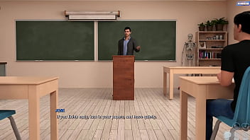 Race of life #11 asian college student flashes her pussy to teacher in the test