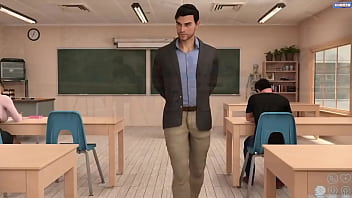 Race of life #11 asian college student flashes her pussy to teacher in the test