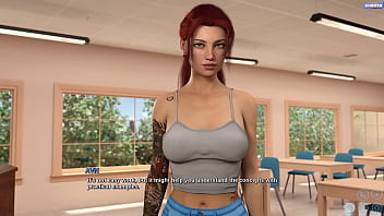 Race of life #11 asian college student flashes her pussy to teacher in the test