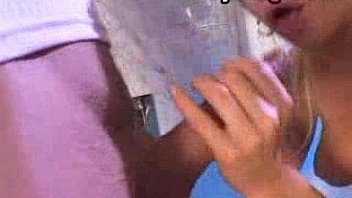 Blonde gets throat fucked free porn video
