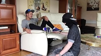 Bully Slave To Lick His Feet thumbnail