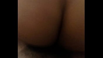 Light skin bitch bouncing on my dick