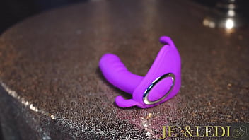 Alexia fox plays with vibrator in panties solo from the je`&ledi brand