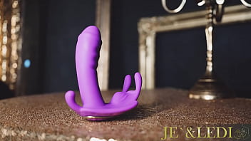 Alexia fox plays with vibrator in panties solo from the je`&ledi brand