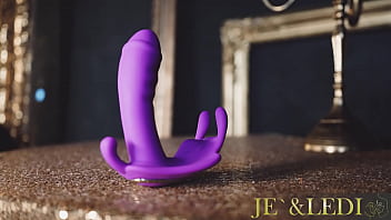 Alexia fox plays with vibrator in panties solo from the je`&ledi brand