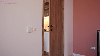 Hotel manager needs to clean client’s dick to keep her job