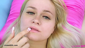 Sexy teen model naked close up