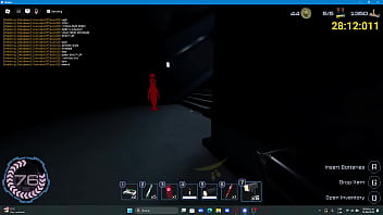 Playing roblox spooky game omg