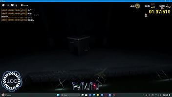 Playing roblox spooky game omg