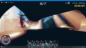 Playing roblox spooky game omg