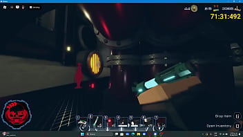 Playing roblox spooky game omg