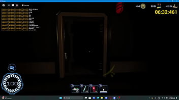 Playing roblox spooky game omg