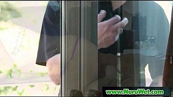 Nuru massage with asian sexy big tit babe 13