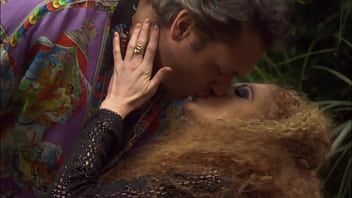 Ginger pussy squirts a few times when cock digs deep inside and rubs a pierced clit