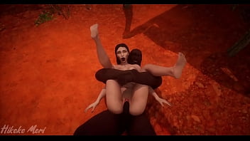 Hot slut fucked by tribe member