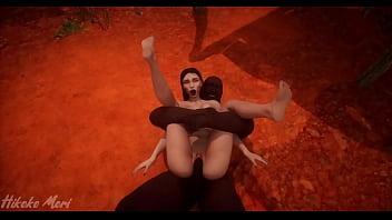 Hot slut fucked by tribe member